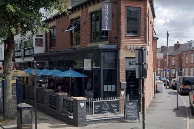 Hopper cafe and deli bar on Sheffield's Ecclesall Road announced it has closed for the 'foreseeable future' due to 'unforeseen circumstances'. Photo: Google