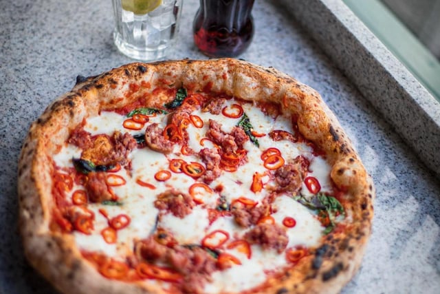 Pizza Pilgrims specialises in all things pizza - from savoury numbers like nduja, eight cheese and puttanesca, to sweet ones like the nutella pizza ring, which is a ring of pizza stuffed with nutella, salted ricotta and served with ice cream
