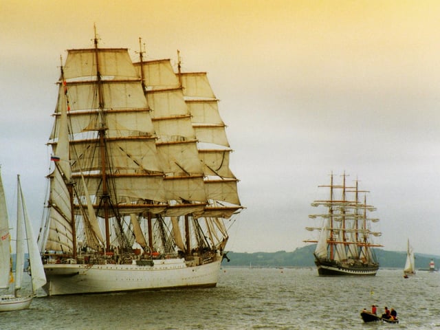 The races are designed to encourage international friendship and training for young people in the art of sailing.