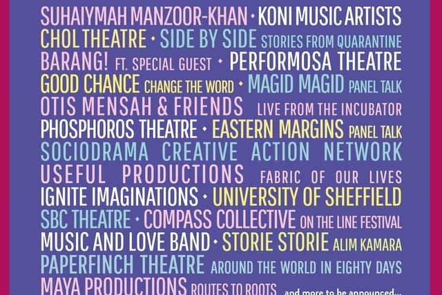 The Migration Matters festival 2020 line up