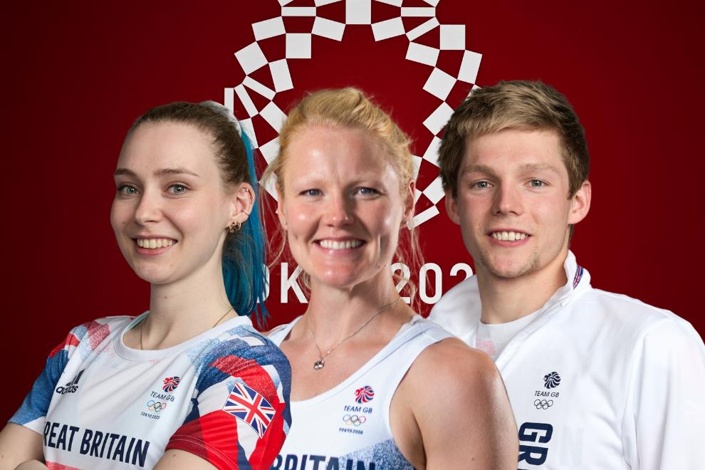 Polly Swann, Seonaid McIntosh, and Duncan Scott are all hoping to make an impression in Tokyo