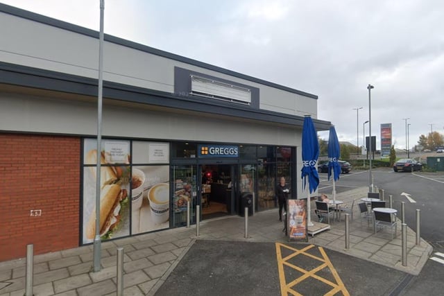 Greggs, in Parkway Central Retail Park, is rated 4.3 stars according to 307 Google users.
