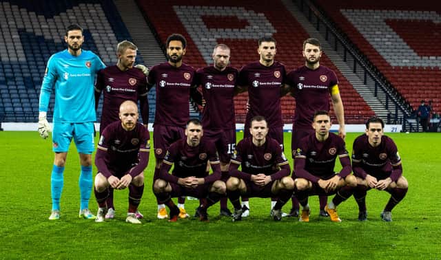 How the Hearts player rated against Hibs. Picture: SNS