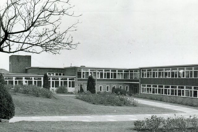 The former King Ecgbert School, year unknown. Today's pupils in the shiny new buildings may not know about the old premises that used to stand on the same ground.