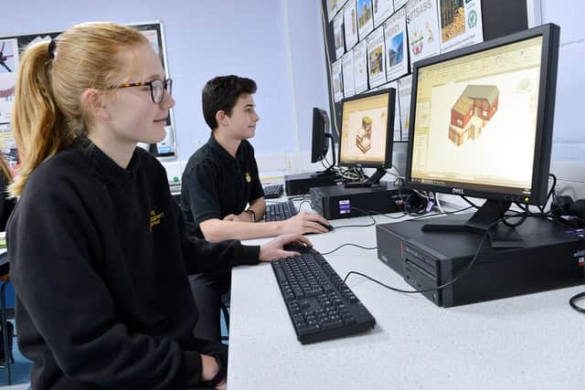 Design and Technology on show at King Ecgbert School.