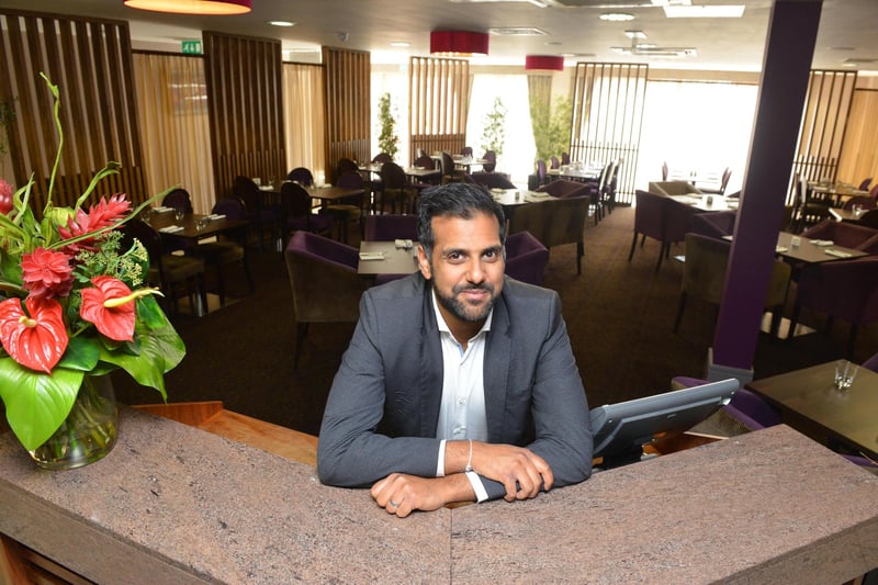 Director Neel Chawla at the Clarion Hotel, Boldon. The venue is putting a luxury twist on afternoon teas, priced at £44.95 per couple, for couples in the borough who want to splash out this year. The package includes two mini proseccos and a fresh red rose. Premium bouquet options are also available.