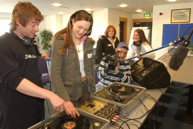A day of passing on DJ skills was held during the Reach For The Sky challenge at the Raich Carter Centre. Did you take part in 2004?
