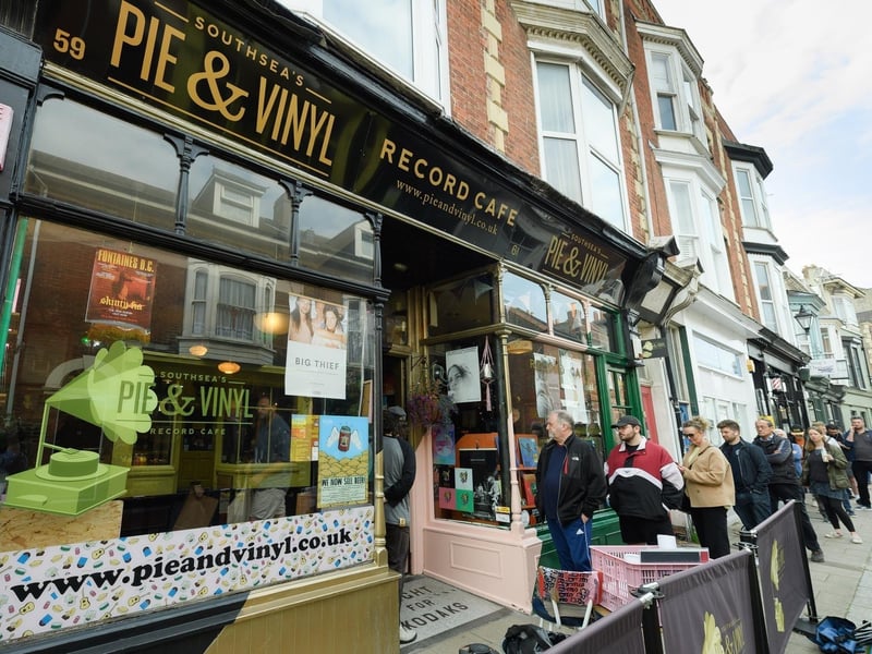 Pie and Vinyl in Castle Road, Southsea,is known for serving a delicious range of pies. Six of our readers voted for them as the best.  Picture: Keith Woodland (230421-30)