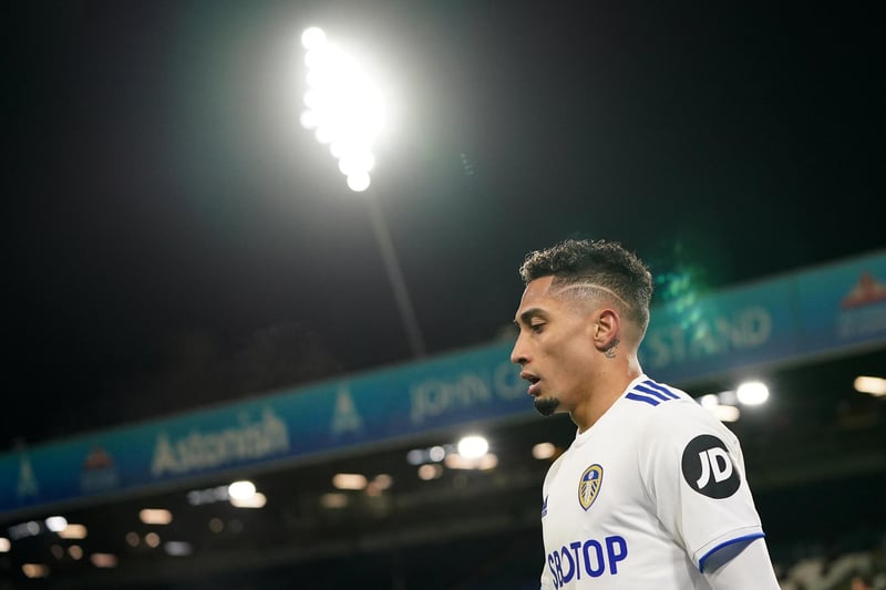 Manchester United have joined the race with Liverpool for Leeds United winger Raphinha but Leeds are keen to keep hold of the player they signed in the summer for £17m. (Gianluigi Longari/SportItalia TV)