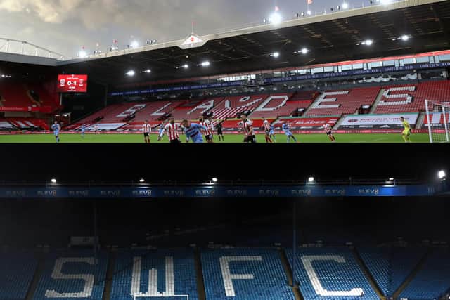 Sheffield United and Sheffield Wednesday fans must wait to see their sides in action. Photo: Getty Images.
