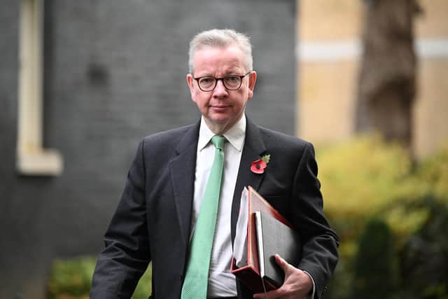 Secretary of State for Levelling Up Michael Gove. (Photo by Leon Neal/Getty Images)