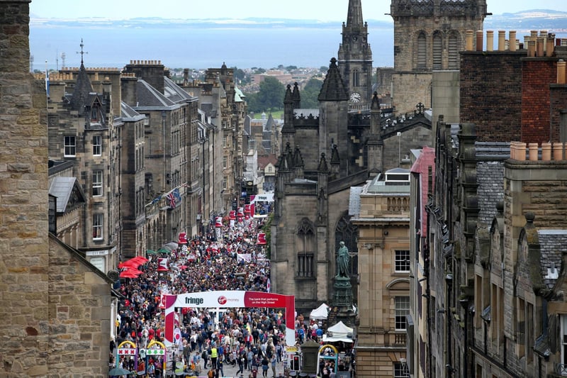 I've yet to experience the height of Fringe season, but the sheer size of some of the crowds I've seen up the Royal Mile and down Princes Street on weekends have already grabbed my attention.