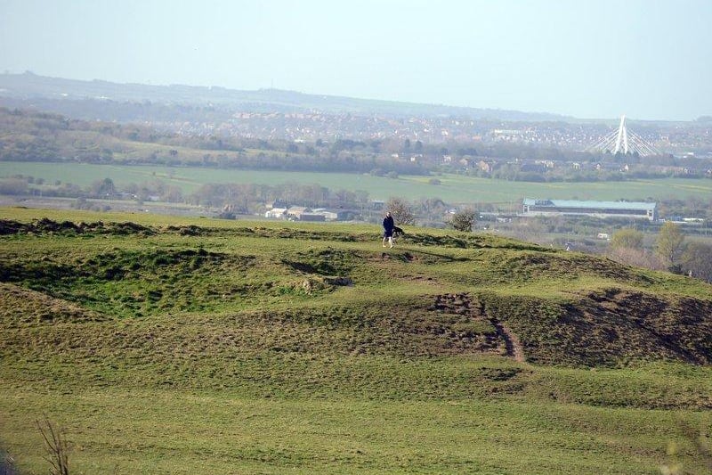 Cleadon Hills is a great spot for a walk and a picnic with city skyline views.