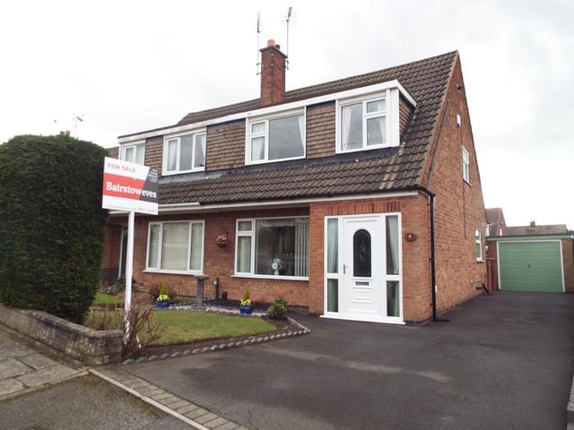 Added December 15 it is being marketed by Bairstow Eves, 01623 377010.