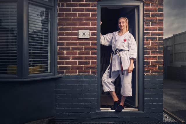 Leah has been spending her weeknights in the dojo for 17 years and isn&#39;t letting a pandemic stop that now. She's still getting the gi on and joining her karate class via video call for the time being. One perk of this is a shorter wait between training and teatime.