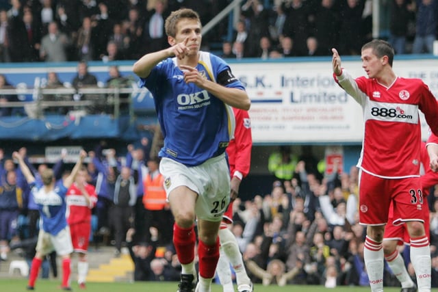 O’Neil came through Pompey’s academy and made his first-team breakthrough in 2000, he later made 192 appearances for the Blues before moving to Middlesborough in 2007. Spells at West Ham, QPR, Norwich and Bolton followed before his retirement in 2019. He joined Liverpool as an U23s coach in August before becoming a coach at Bournemouth earlier this year. (Photo by Richard Heathcote/Getty Images)