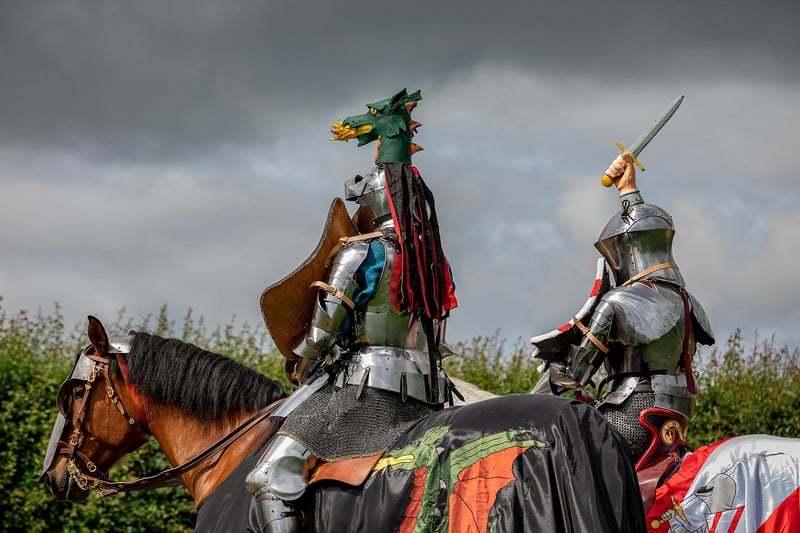 Experience the exhilarating spectacle of speed and skill as legendary knights compete for honour and glory in the Grand Medieval Joust at Bolsover Castle from August 28 to 30. Listen to merry music, join in with the jester’s jokes and learn about cookery and crafts from centuries ago in the medieval encampment. Go to www.english.heritage.org.uk



Adults £13.90 (with donation)

Child (5-17) £8.40 (with donation)

Family (2 adults, 3 children) £36.20 (with donation)