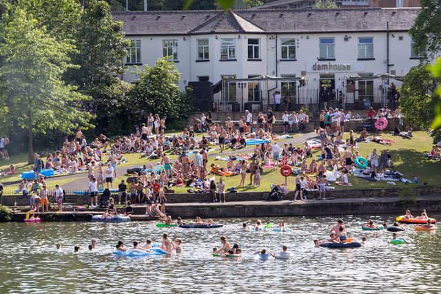 Hundreds of people are flocking to Crookes Valley Park but residents say it's creating havoc