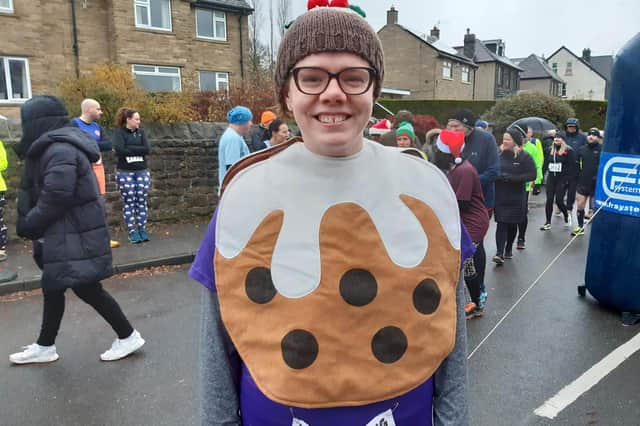 The Percy Pud inspires runners to dress up and have fun.