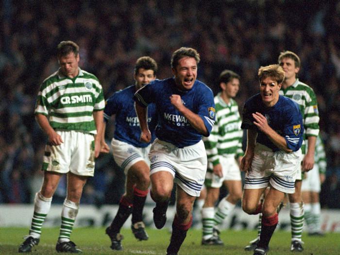 "I always looked across the tunnel in Old Firm games and fancied our chances but there's a big difference between that and knowing you're going to win. There's so many things can happen in an Old Firm game."