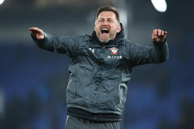 Goodness me, the Saints certainly have come marching in! Ralph Hasenhuttl's side gatecrash the top four with gusto, 12 points to the better. (Photo by Bryn Lennon/Getty Images)