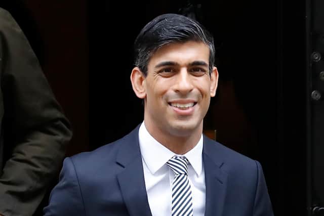 Britain's Chancellor of the Exchequer Rishi Sunak