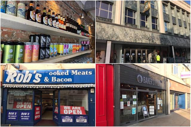 Many city centre shops remain open for business in lockdown 2