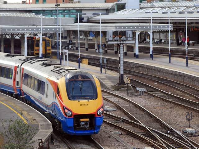 Train operator TransPennine Express is calling on Sheffield railway users to plan carefully for travel later this month, with three days of strikes planned. File picture shows Sheffield Midland Station