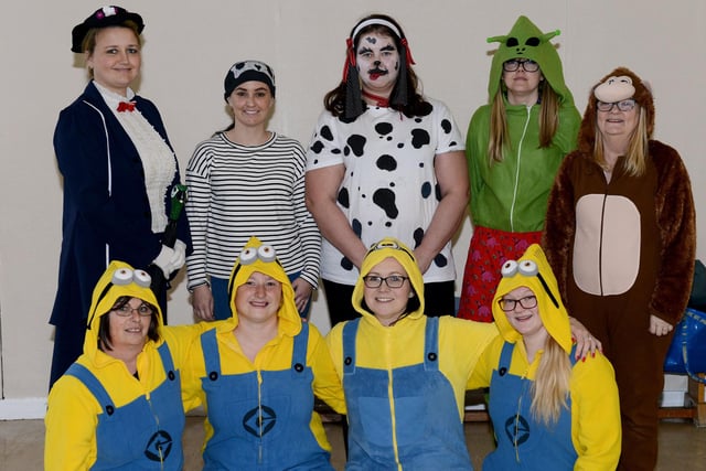 Lynnfield Primary school staff in their World Book Day costumes last year.