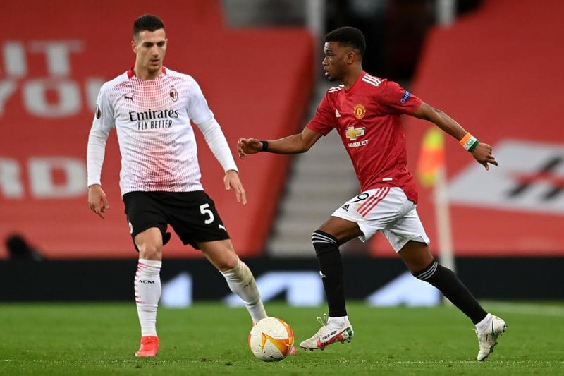 Manchester United wonderkid Amad Diallo looks set to miss out on a loan move to Wolverhampton Wanderers, Burnley or Crystal Palace. (The Athletic)

 
(Photo by Laurence Griffiths/Getty Images)