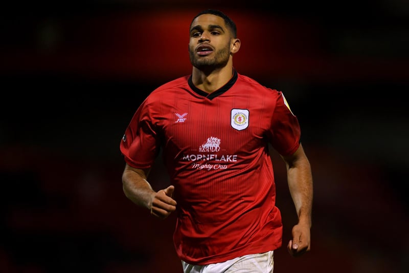 At 6ft 3inch, the Frenchman would certainly offer a presence up front. Mandron notched 14 goals in 45 games for Alexandra this season, finishing as top scorer. However, the ex-Sunderland man signed a new deal to stay at Gresty Road until June 2022 in February saying he'd settled at the club. Would command a fee.