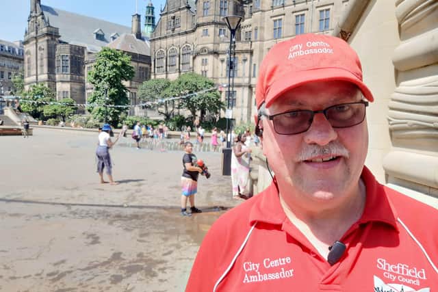 City Centre Ambassador Nigel Pipes used to like the sun.