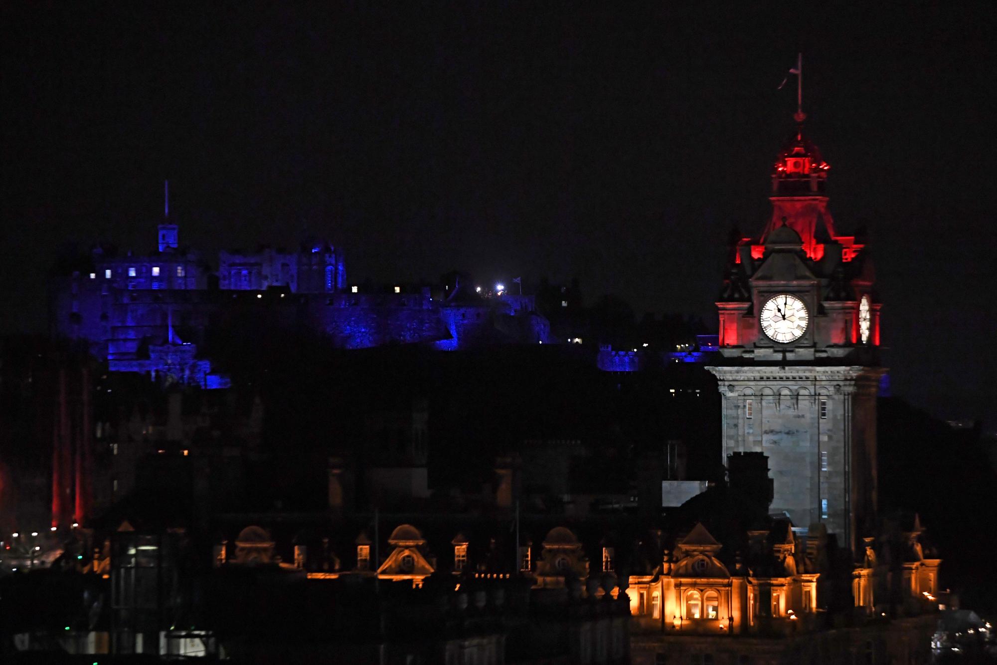 A night-time view of Edinburgh. Here are another 11 pictures of Scotland's towns and cities taken by our lockdown photo club.