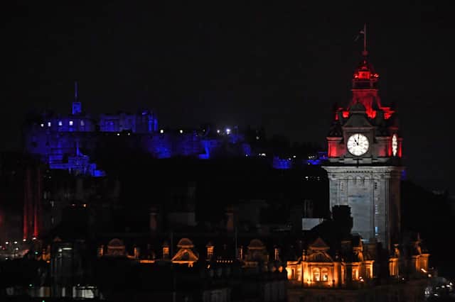 A night-time view of Edinburgh. Here are another 11 pictures of Scotland's towns and cities taken by our lockdown photo club.