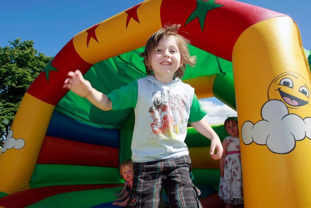 Bouncy castle fun