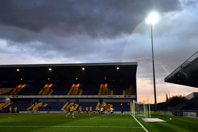 Sheffield Wednesday play at Mansfield Town next month.