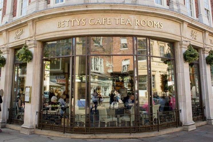 Bettys in York has a 4.7* rating from 1,301 reviews. An OpenTable reviewer said: “Lovely experience at Betty's. Food was delicious, atmosphere with the pianist was wonderful.  A nice end to the festive season and beginning to the new year.”