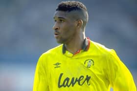 Brian Deane in his Sheffield United playing days: Pascal  Rondeau/Allsport