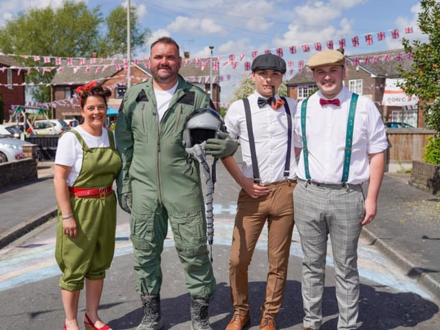 Paula, Lee, Lucas and Harry Zivkovic. Picture: Chris Bevan