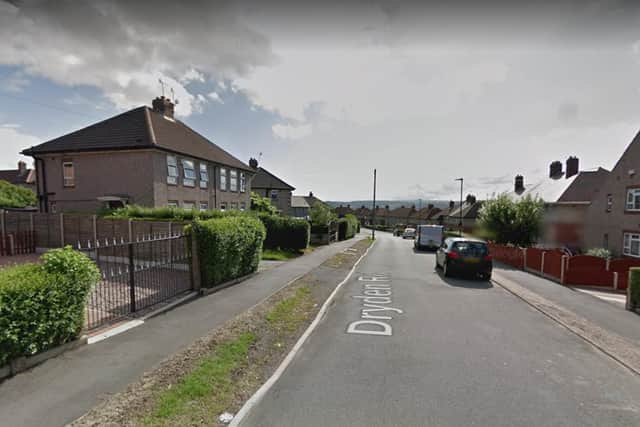 A 15-year-old boy was stabbed as he walked from Wordsworth Crescent to Dryden Road, Southey, Sheffield, last night