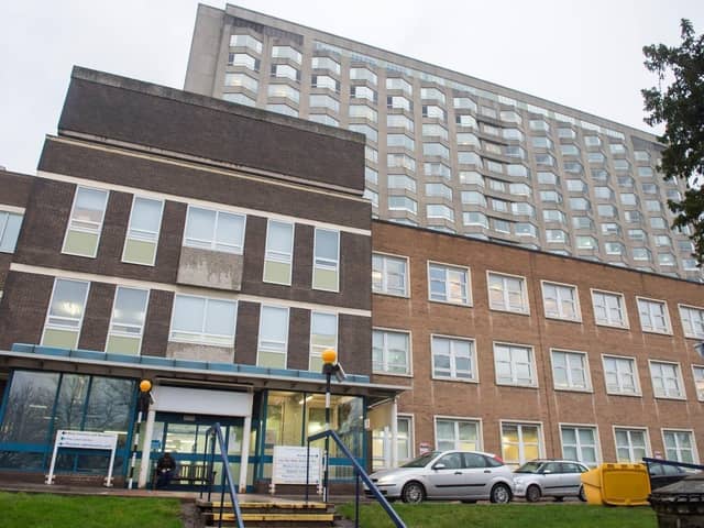 Pictured is Royal Hallamshire Hospital which is run by the Sheffield Teaching Hospitals NHS Foundation Trust