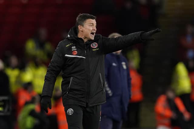Sheffield United manager Paul Heckingbottom wants the contract situation to be resolved: Andrew Yates / Sportimage