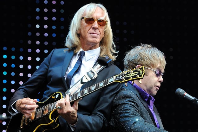 Elton John and guitarist Davey Johnstone.