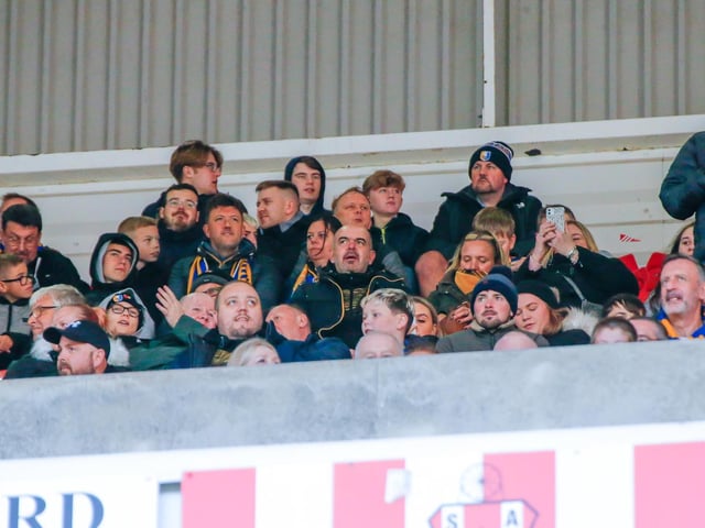 Our faces in the crowd.