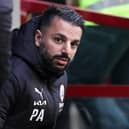 Barnsley manager Poya Asbaghi during the Emirates FA Cup third round match against Barrow at Oakwell. Isaac Parkin/PA Wire.