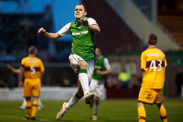 The Irishman was a revelation for Hibs. His brace on the night were two of 23 he scored that season earning him a move to Celtic. Would return twice more, helping the club win the Scottish Cup in 2016. On the lookout for a new club.