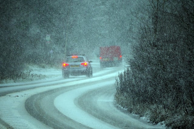 The snow hasn't settled everywhere in Sheffield but higher areas have got a good covering