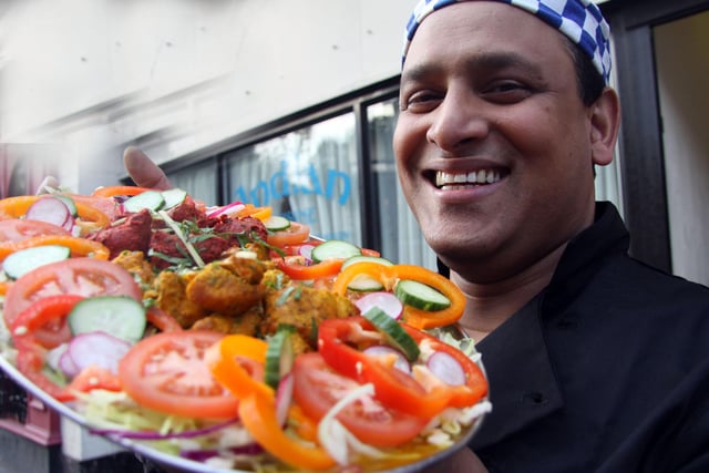 Local Chef in Finals of National Asian Chef of the Year Competition. Raju Murad of the Indian Blues restaurant in Chesterfield