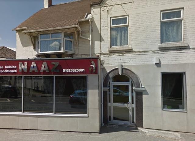 Naaz Indian Cuisine came in sixth place and you can visit them at, 5A Priory Square, Mansfield Woodhouse, Mansfield NG19 9LN.