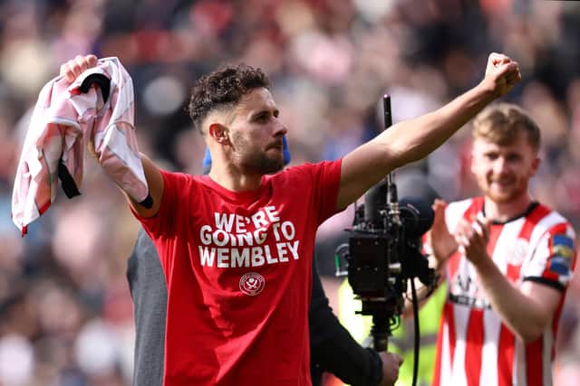 Sheffield United are on their way to Wembley after beating Blackburn Rovers: DARREN STAPLES/AFP via Getty Images